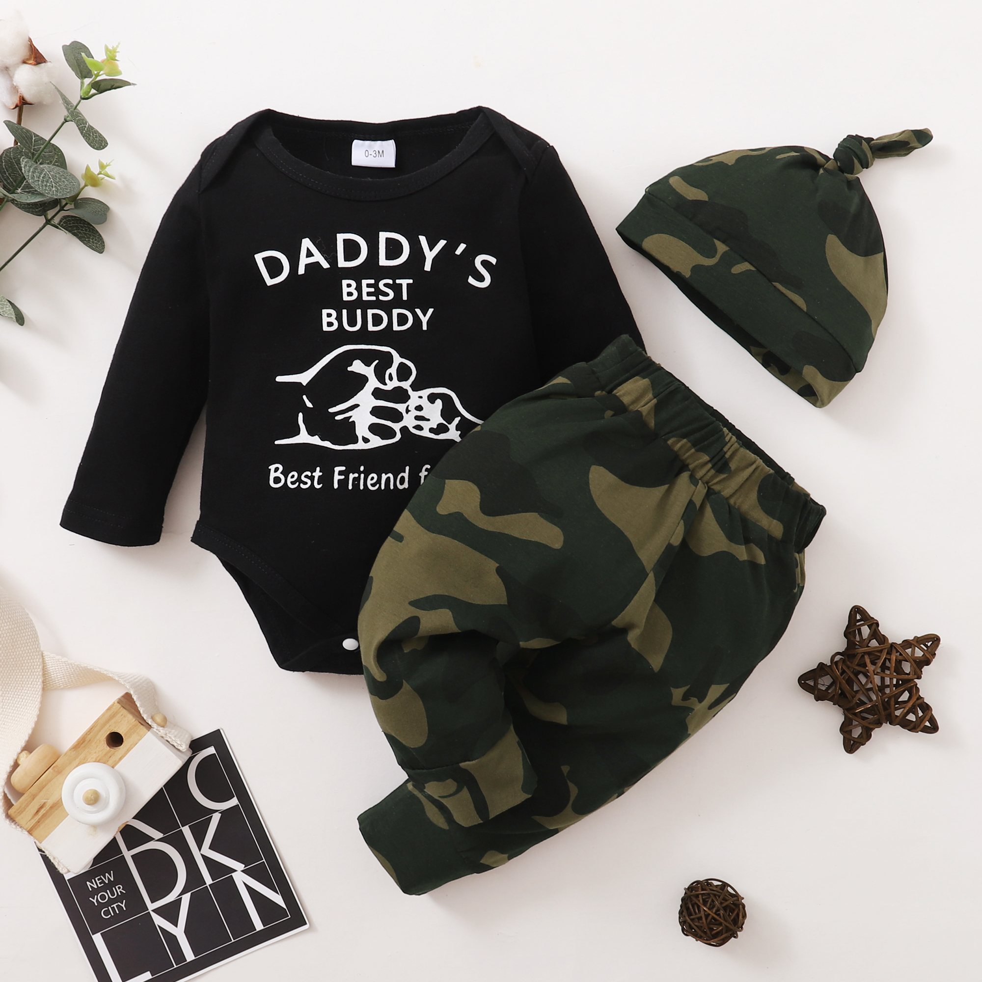 White Cargo Pants Kucnuzki Baby Toddler Boy Clothes Fall Winter